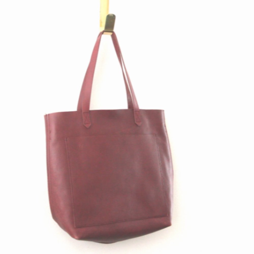 Madewell Medium Transport Tote (Dark Cabernet)